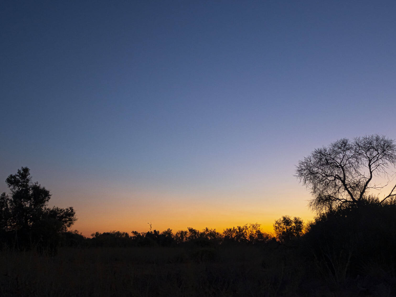 coucher de soleil en Algarve